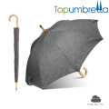 2018 Nouveau hotsale noir Melange igname texture parapluies en bois 2018 Nouveau hotsale noir Melange igname texture parapluies en bois